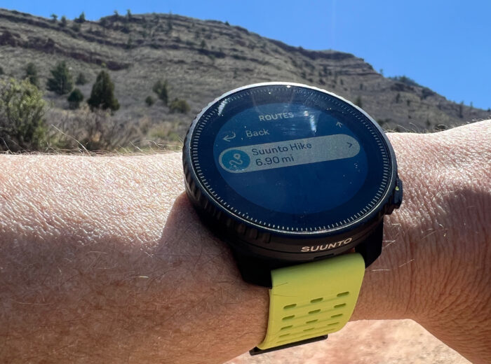 Suunto Vertical on wrist