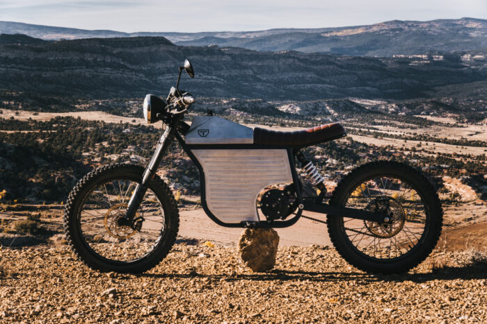 Terra Prime e-moto; (photo/Dylan Brown)