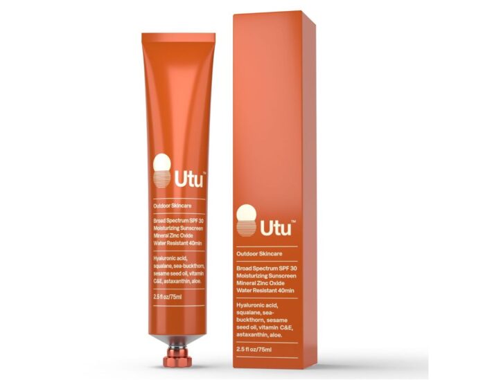 Utu Sunscreen with Recyclable Aluminum Tube