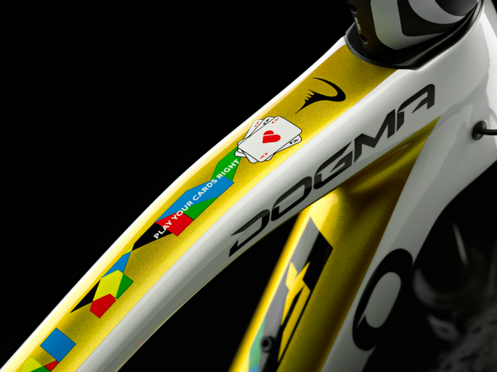 dogma xc top tube detail