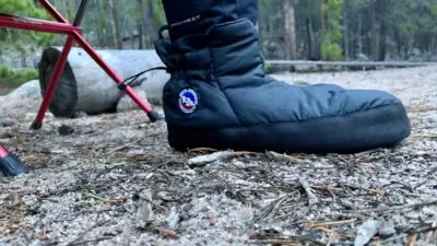 Synthetic Booties You Can Beat the Crap Out Of: Big Agnes Full Moon Camp Bootie Review