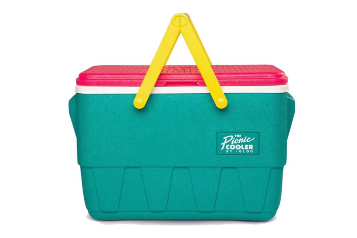 Retro Picnic Basket 25 Qt Cooler