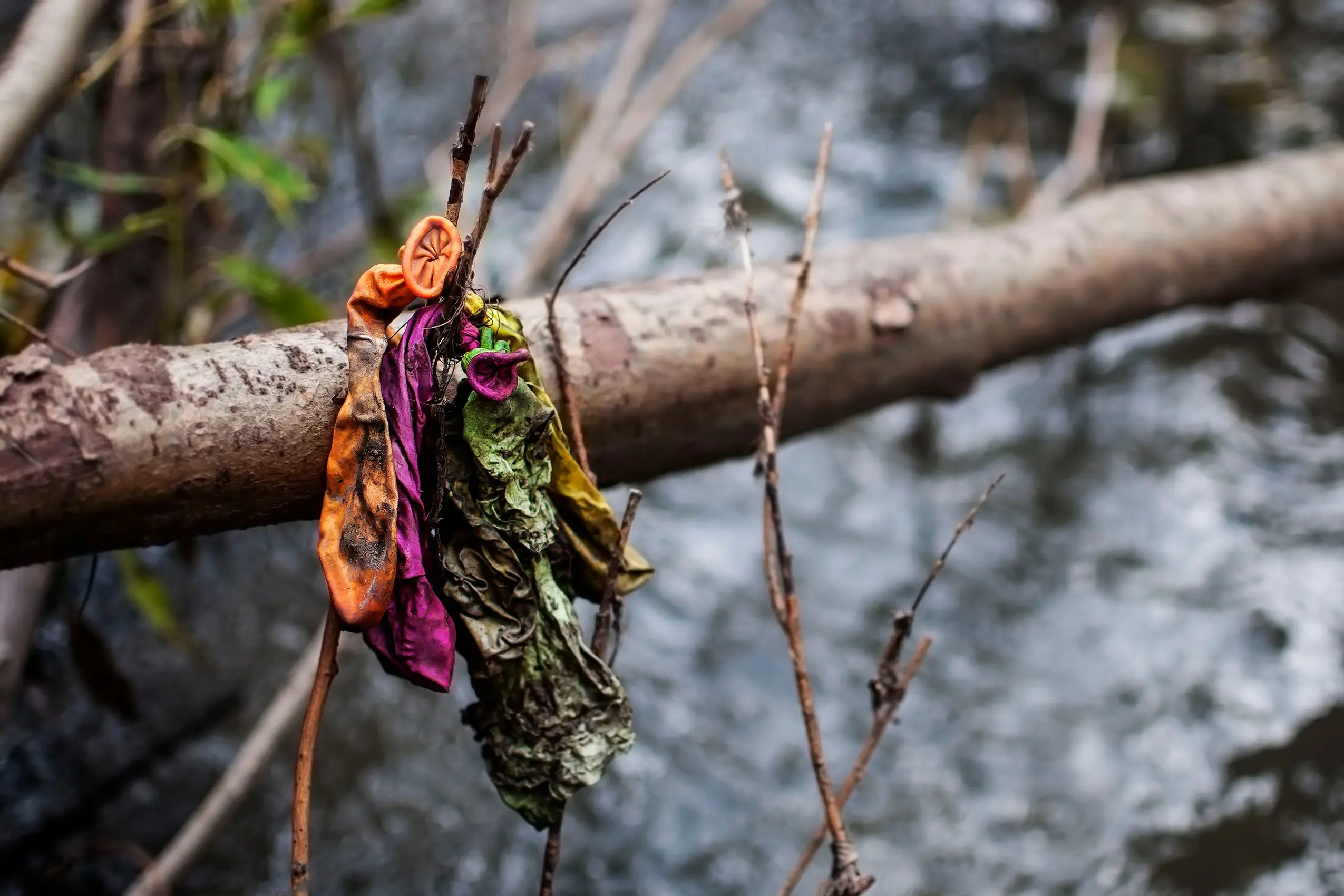 Balloons Littering the Landscape