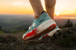 Cam Hanes Speedland trail running shoe