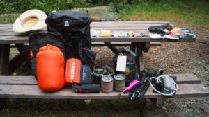 Testing the RightOnTrek backpacking gear rental system