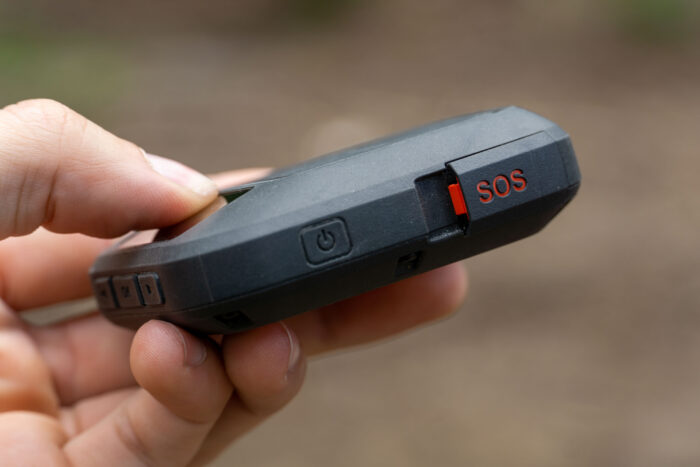 Garmin Messenger SOS Button