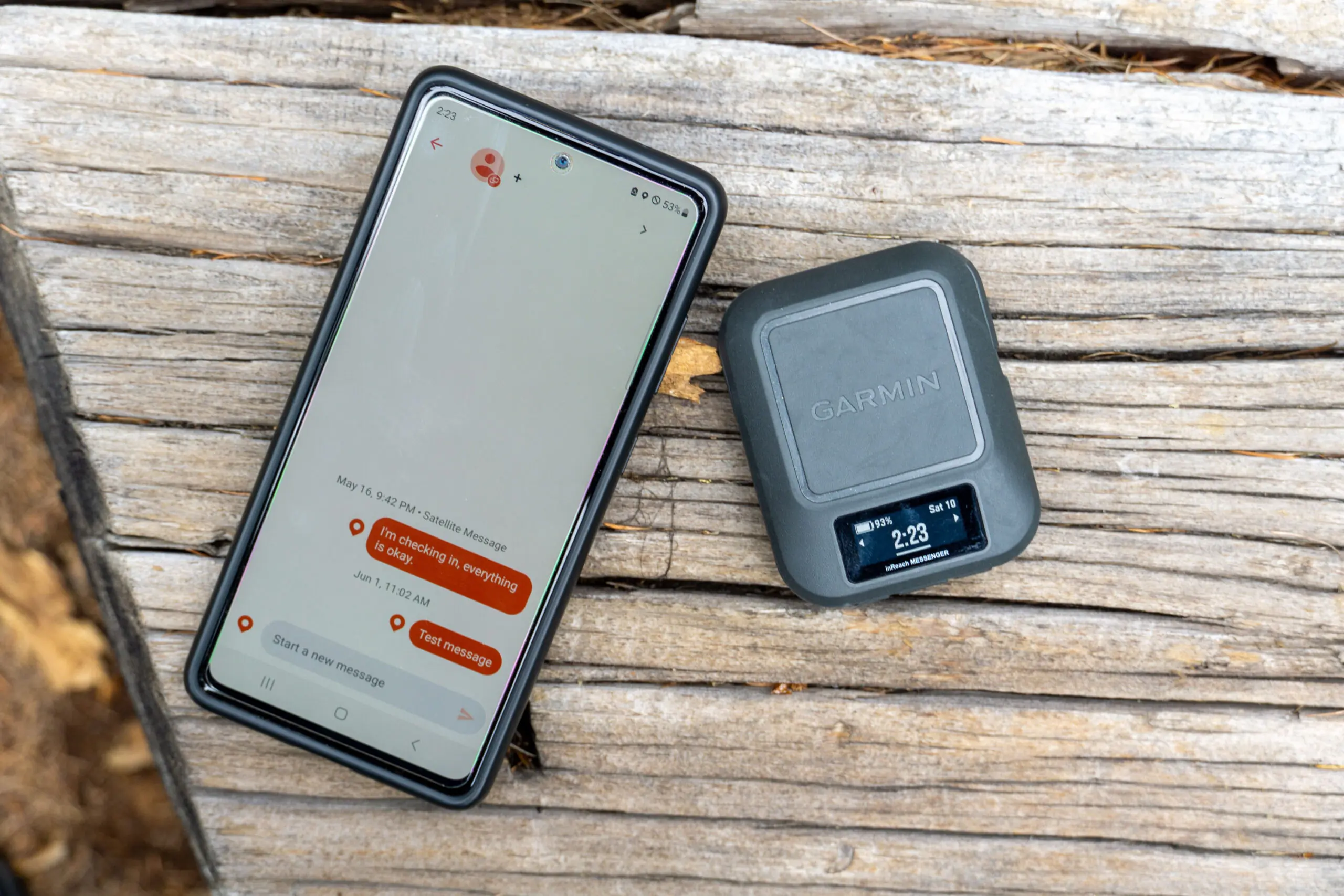 Garmin Messenger Sending Messages