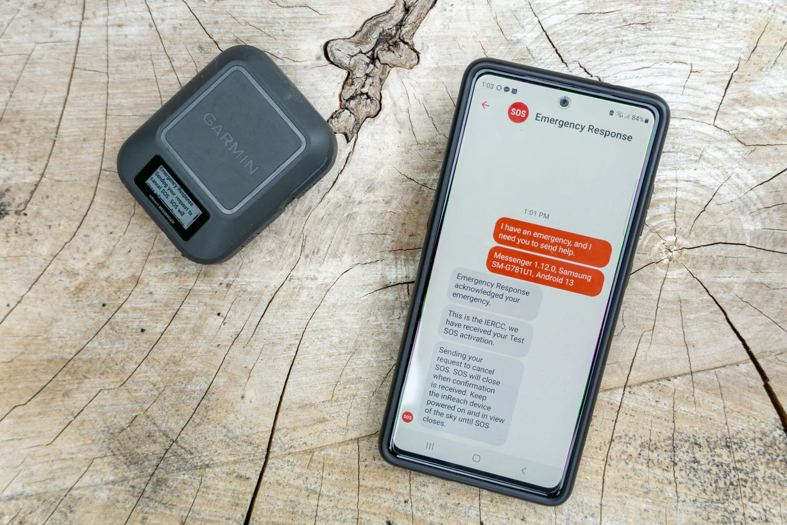 Garmin Messenger SOS