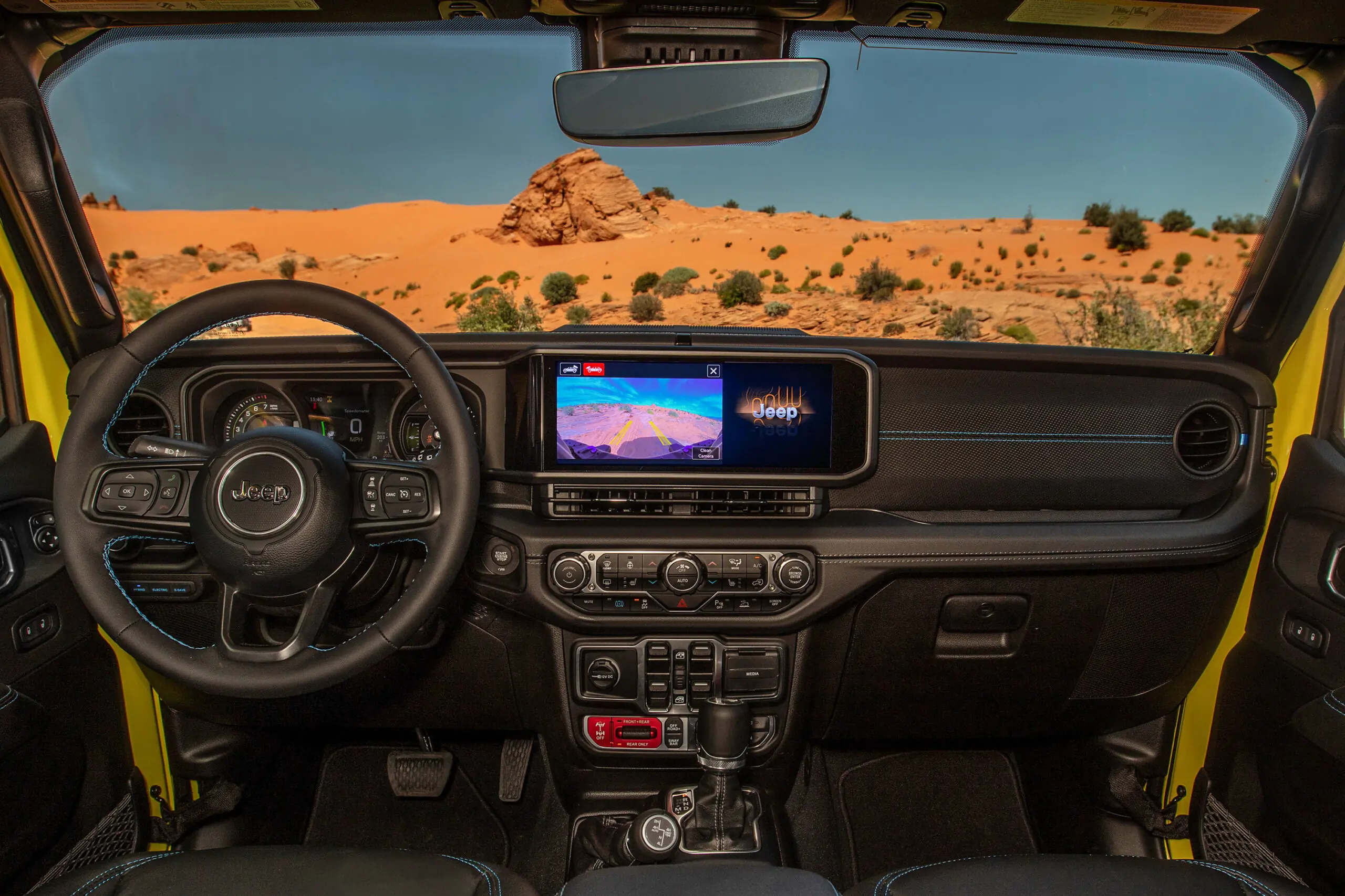 2024 Jeep Wrangler Rubicon X 4xe interior