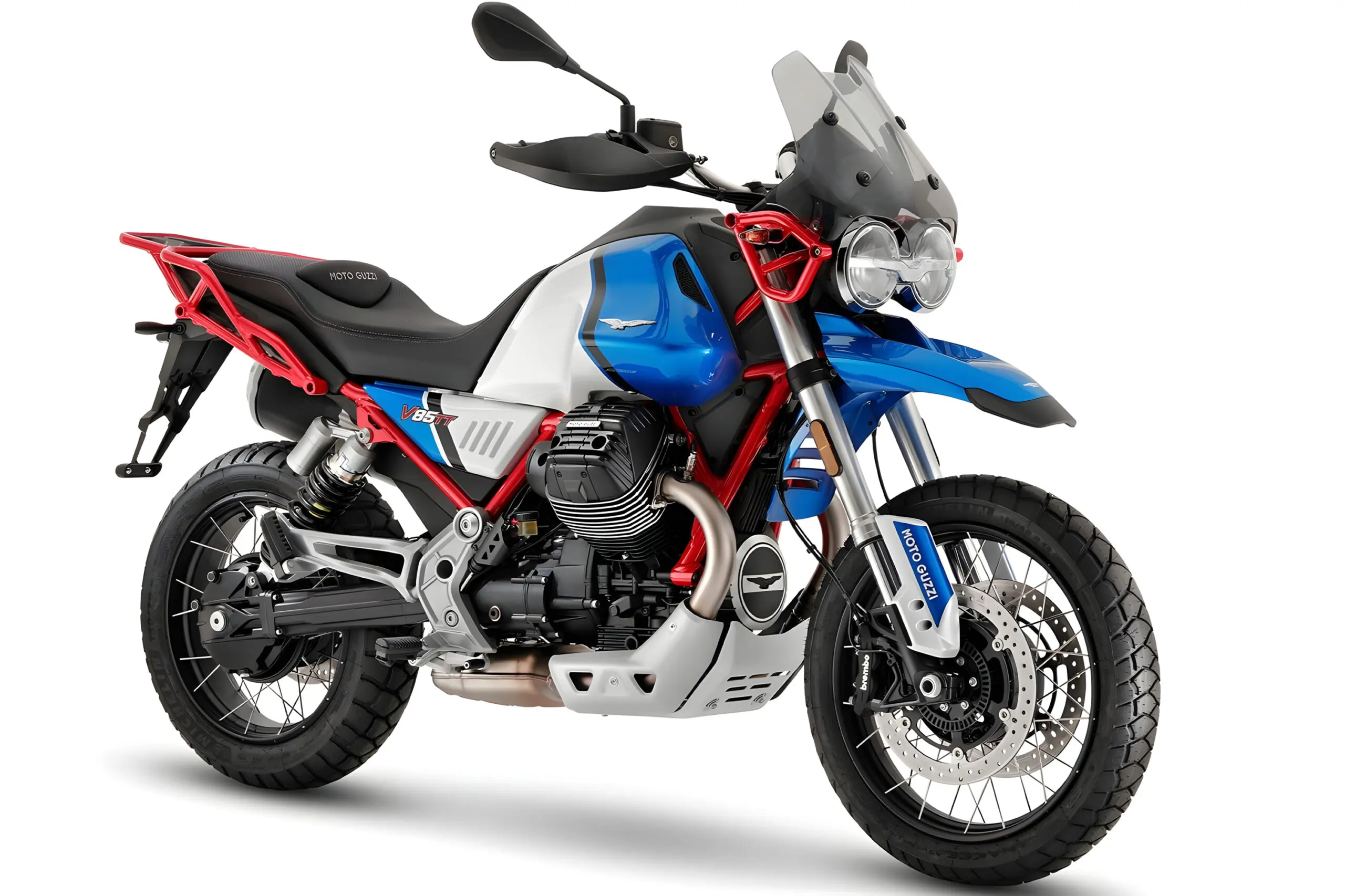 Moto Guzzi V85 TT adventure bike