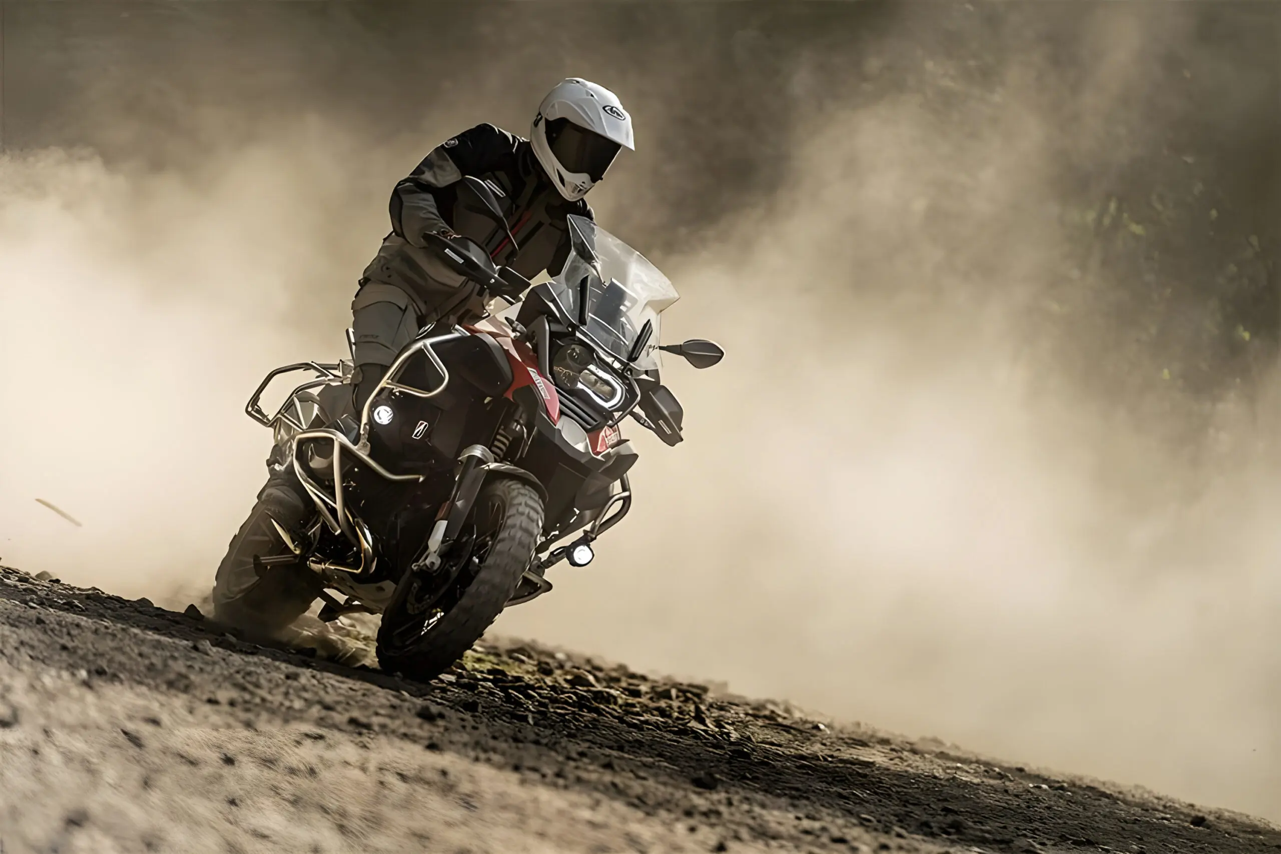 BMW R 1250 GS Adventure with crash bars