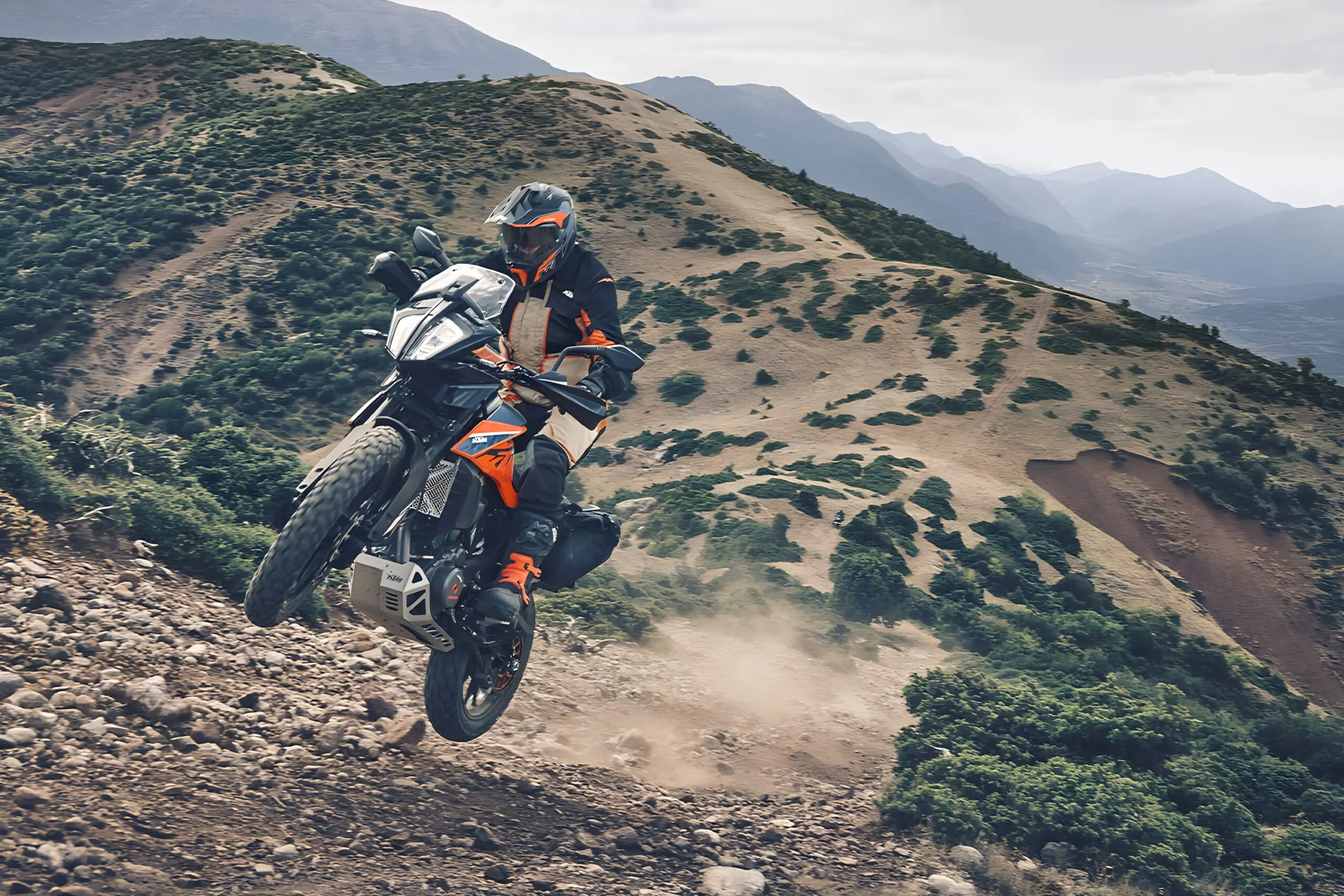 Dual-sport KTM 390 Adventure