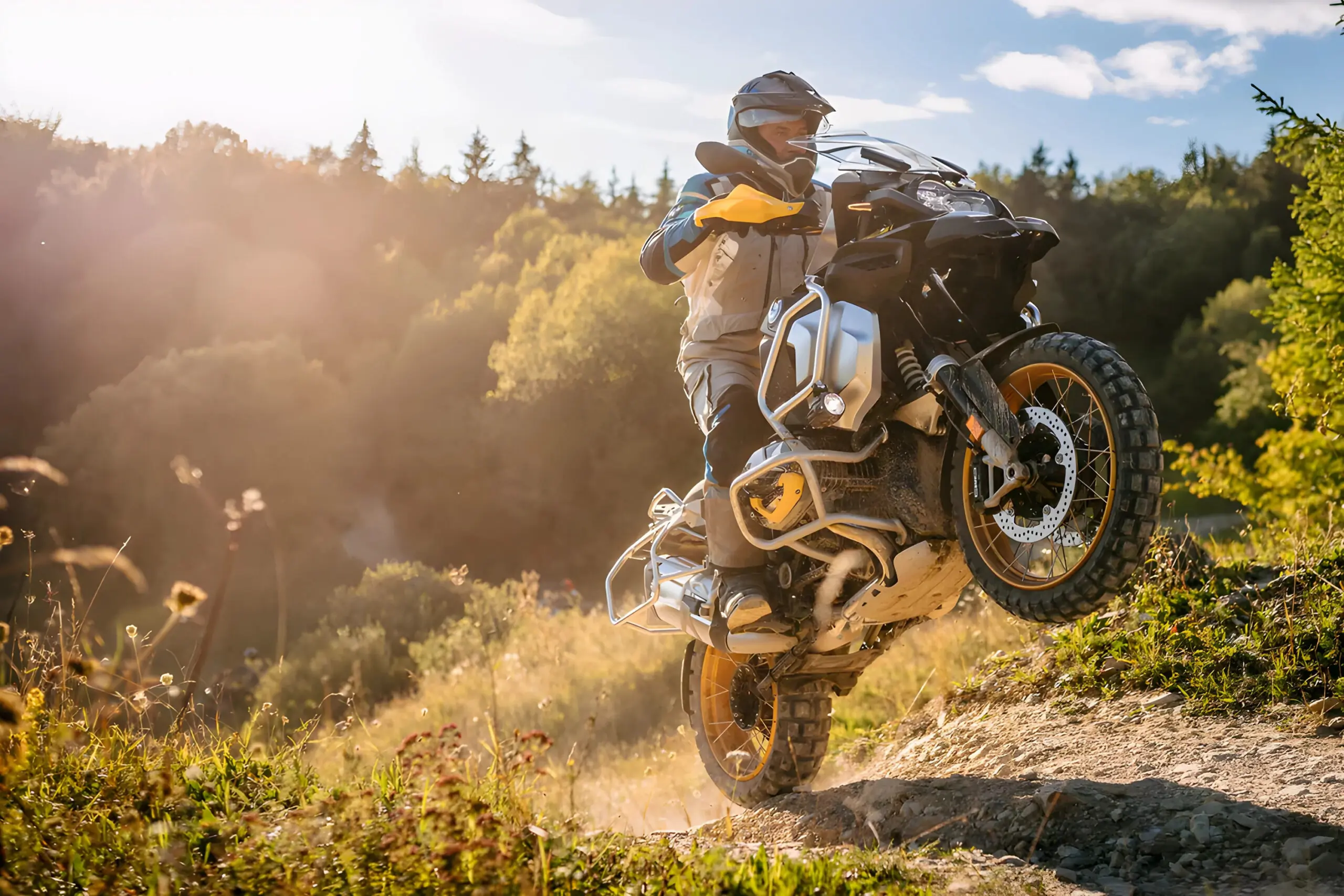 BMW R 1250 GS Adventure with Dynamic Electronic Suspension Adjustment