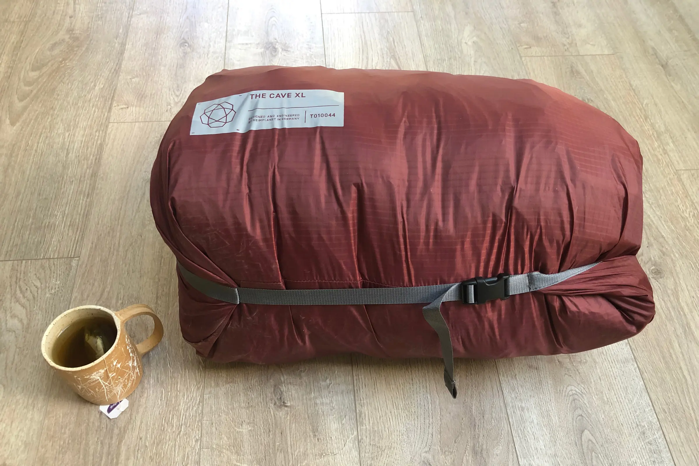 Heimplanet Cave's packed size