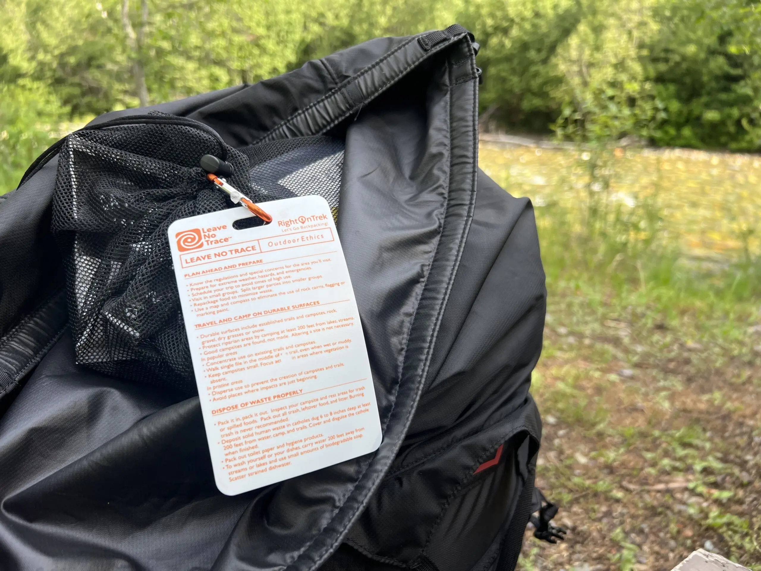 Testing the RightOnTrek backpacking and camping gear rental system