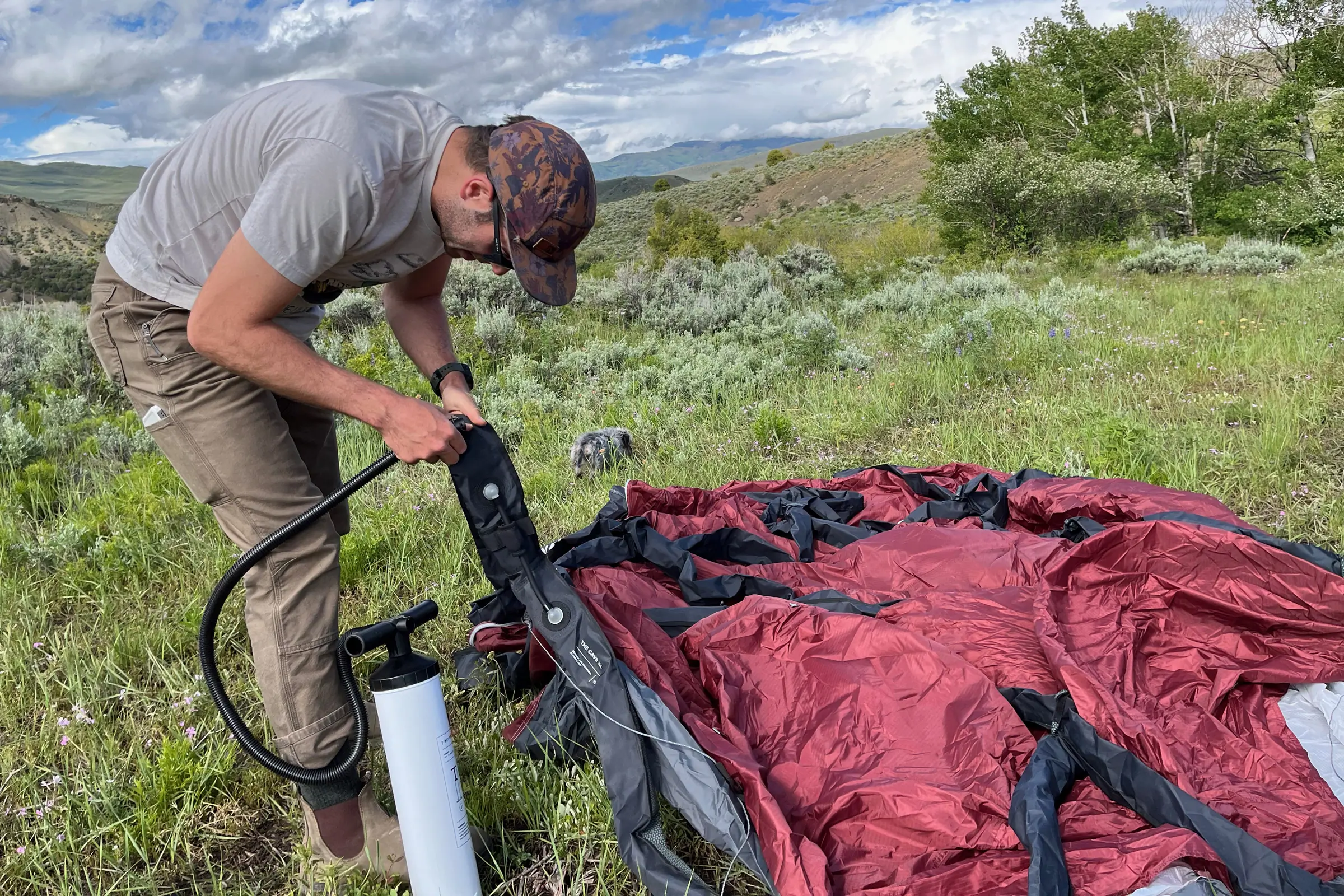 Inflating Heimplanet's Cave XL