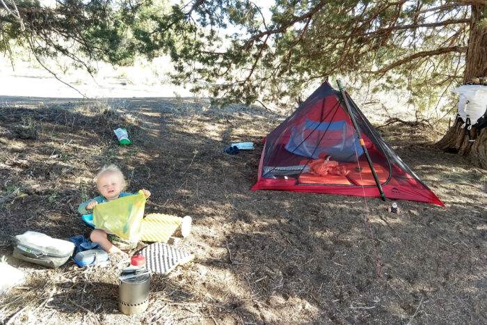 Family camping and adventure parenting