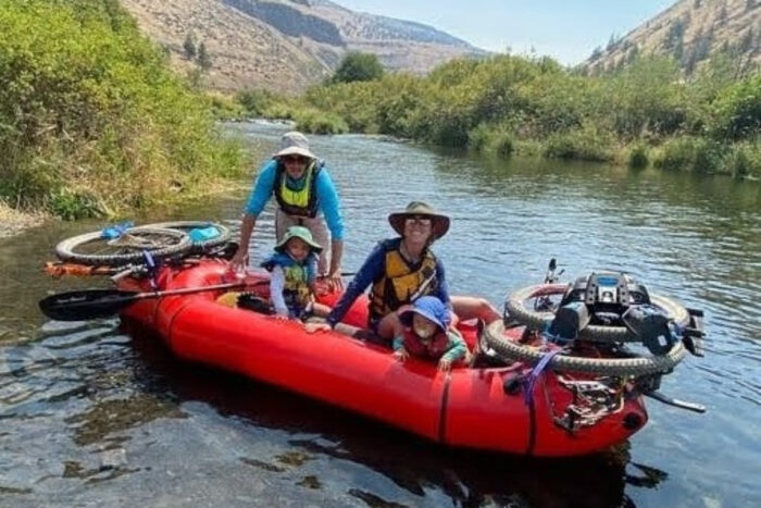 Family camping and adventure parenting