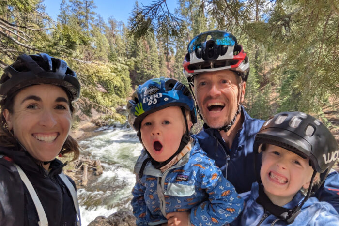 Family camping and adventure parenting
