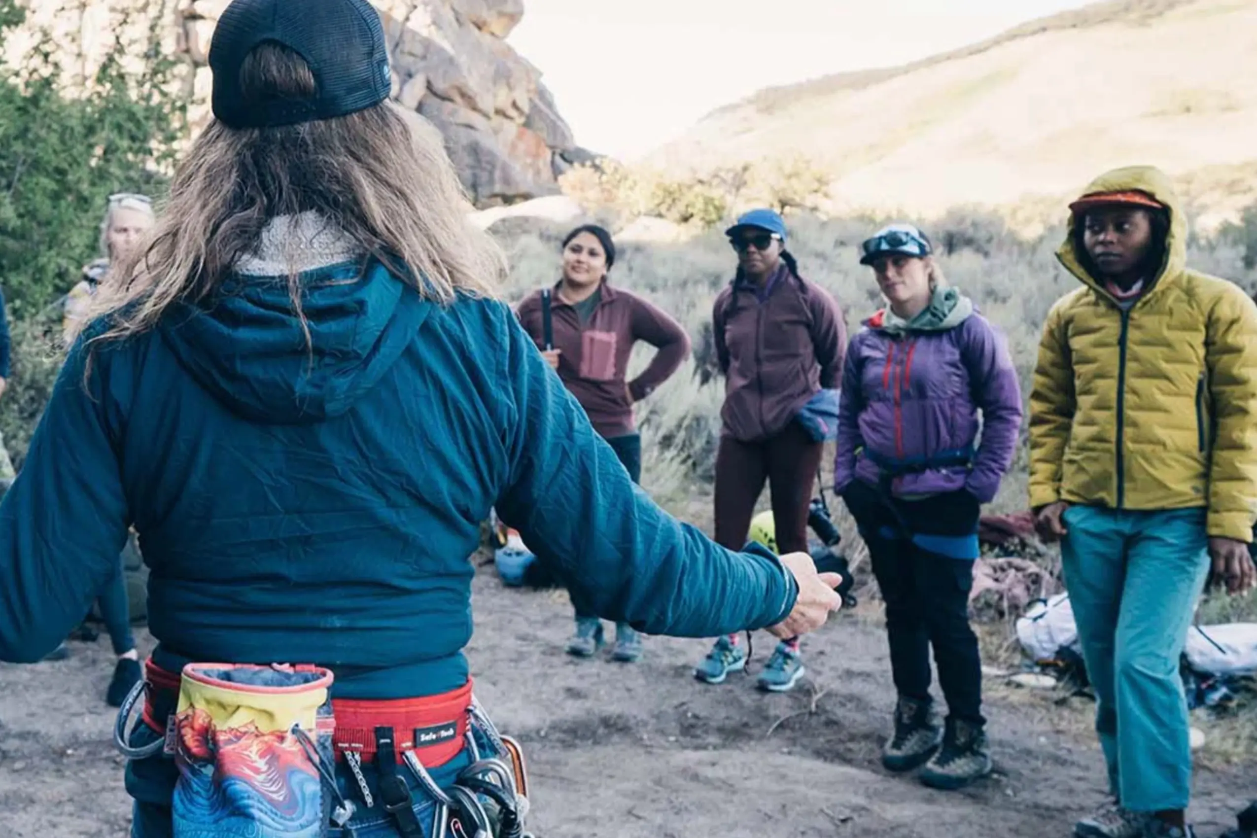 Mountain Hardware's Open Aperture Clinic is a vehicle for driving inclusion; (photo/Mountain Hardware)