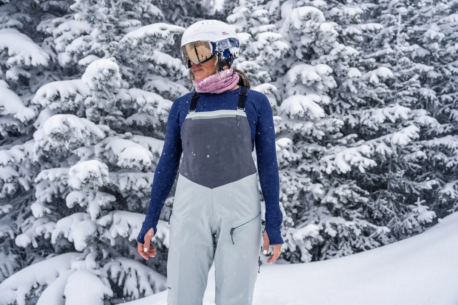 スノーボード Patagonia Women's Drifter Bibs Patagonia Women's SnowDrifter Bib Review: Overhauled, Earth