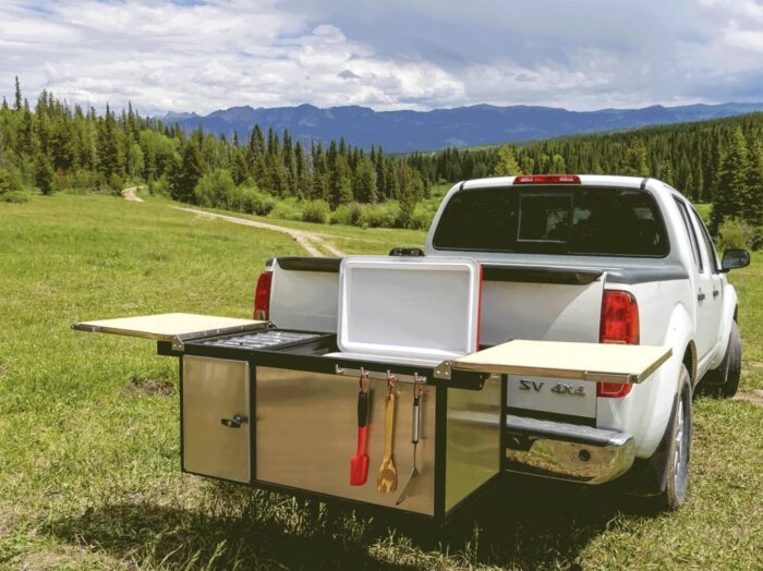 Chef Rack hitch mounted kitchen; (photo/Chef Rack)