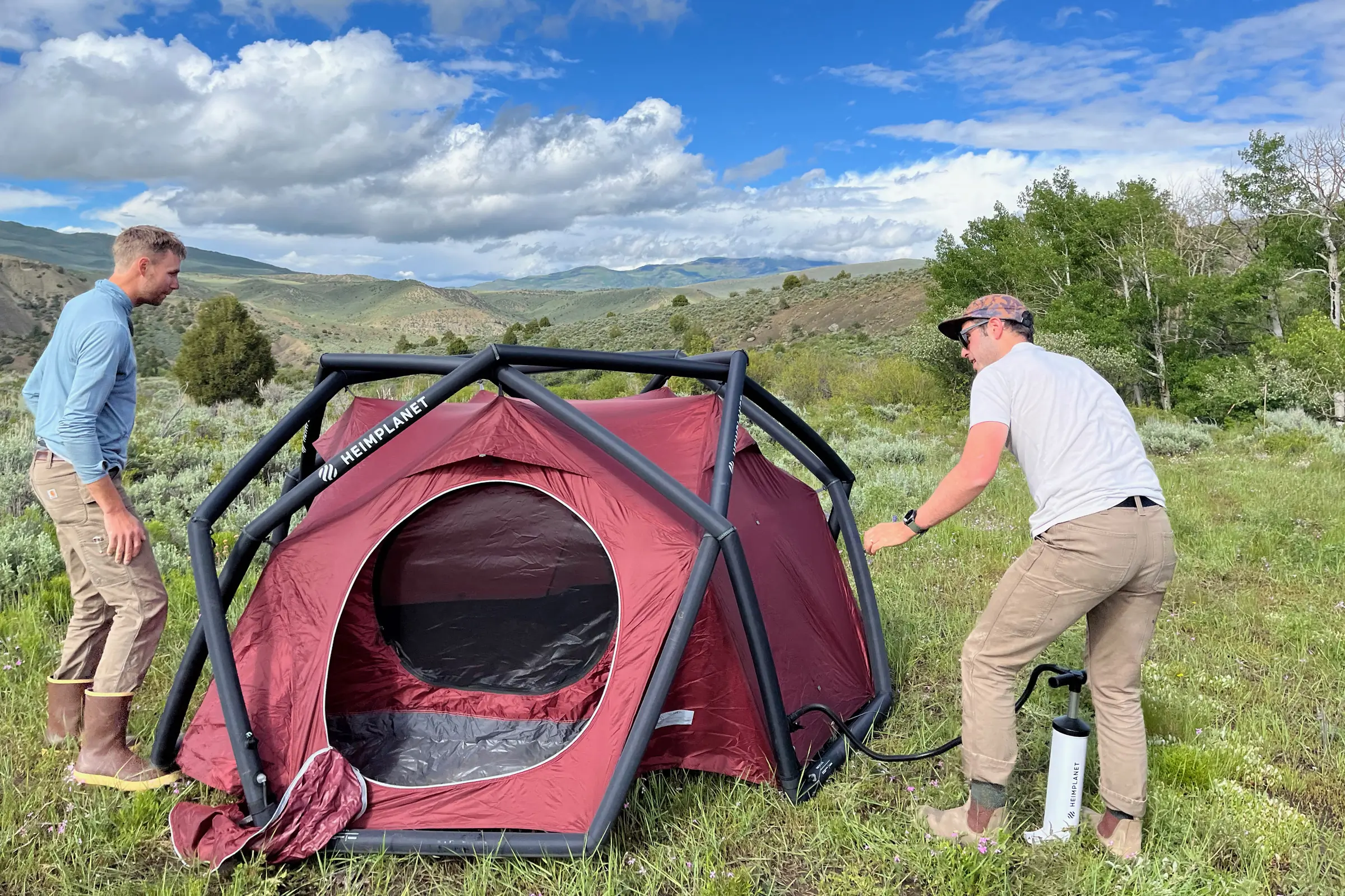 Setting up the exterior