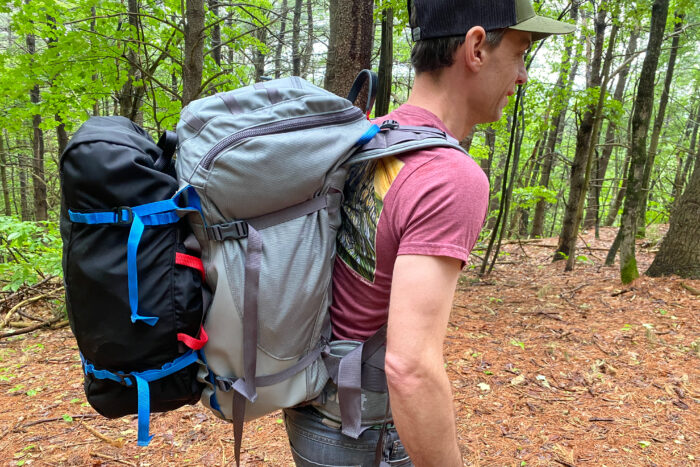 Slot Tower 36 climbing pack and Rope Bag