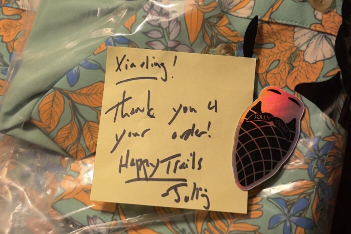 The day my Jolly gear shirt arrived!