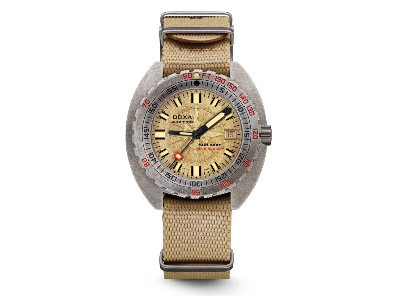 DOXA Sub 300T Clive Cussler Dive Watch