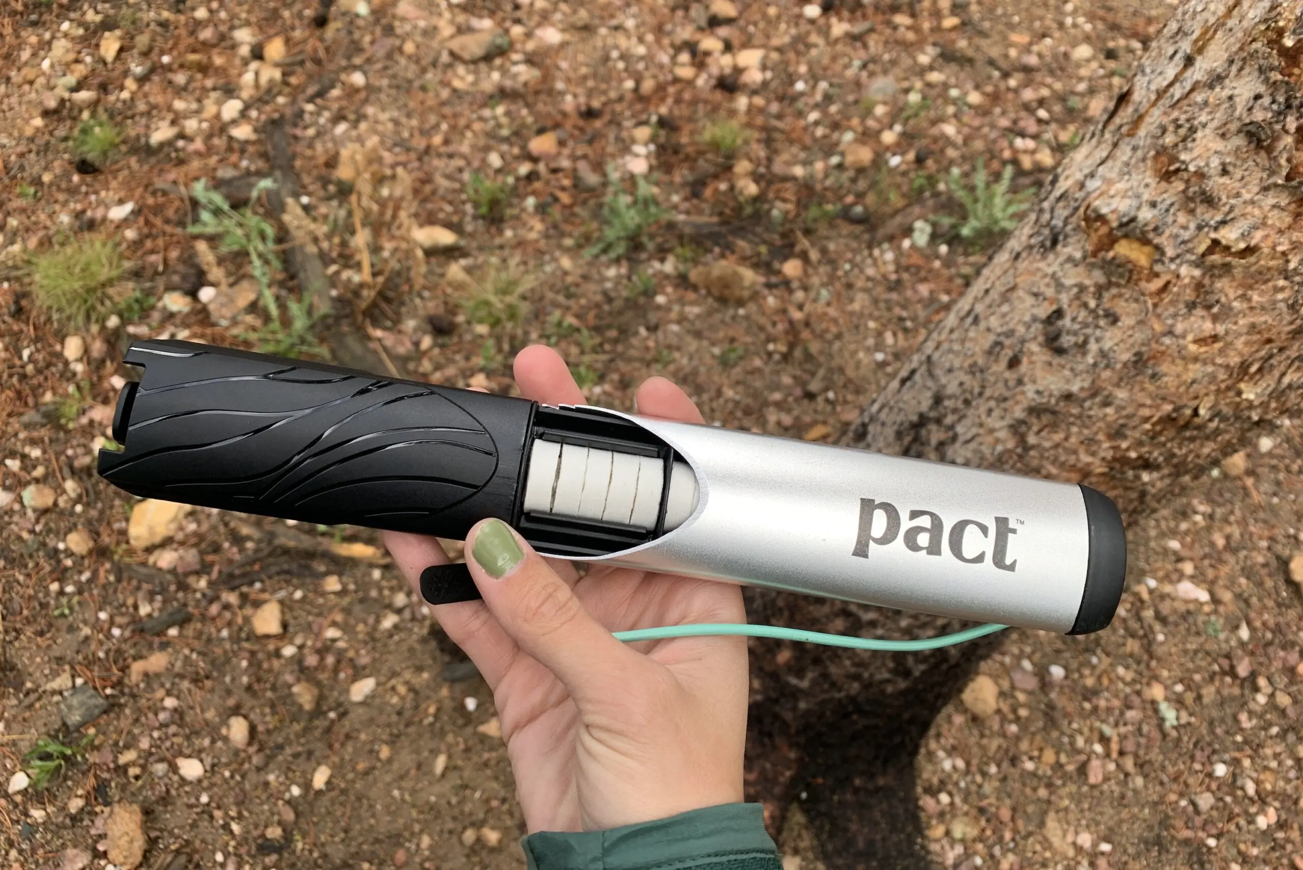 The PACT Lite Outdoor Bathroom kit; (photo/Mary Murphy)