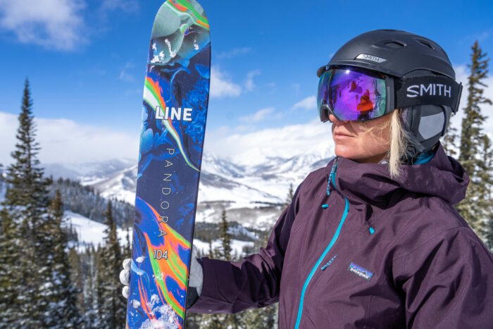 LINE Pandora 104 Mountain Ski Weight