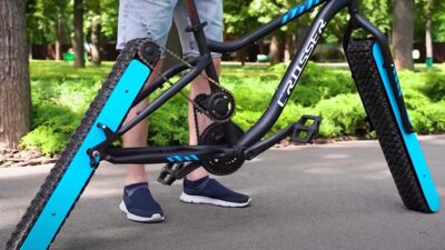 ‘Wheelless Bike’: YouTube Sensation Invents Wild Concept ‘Just for Fun’