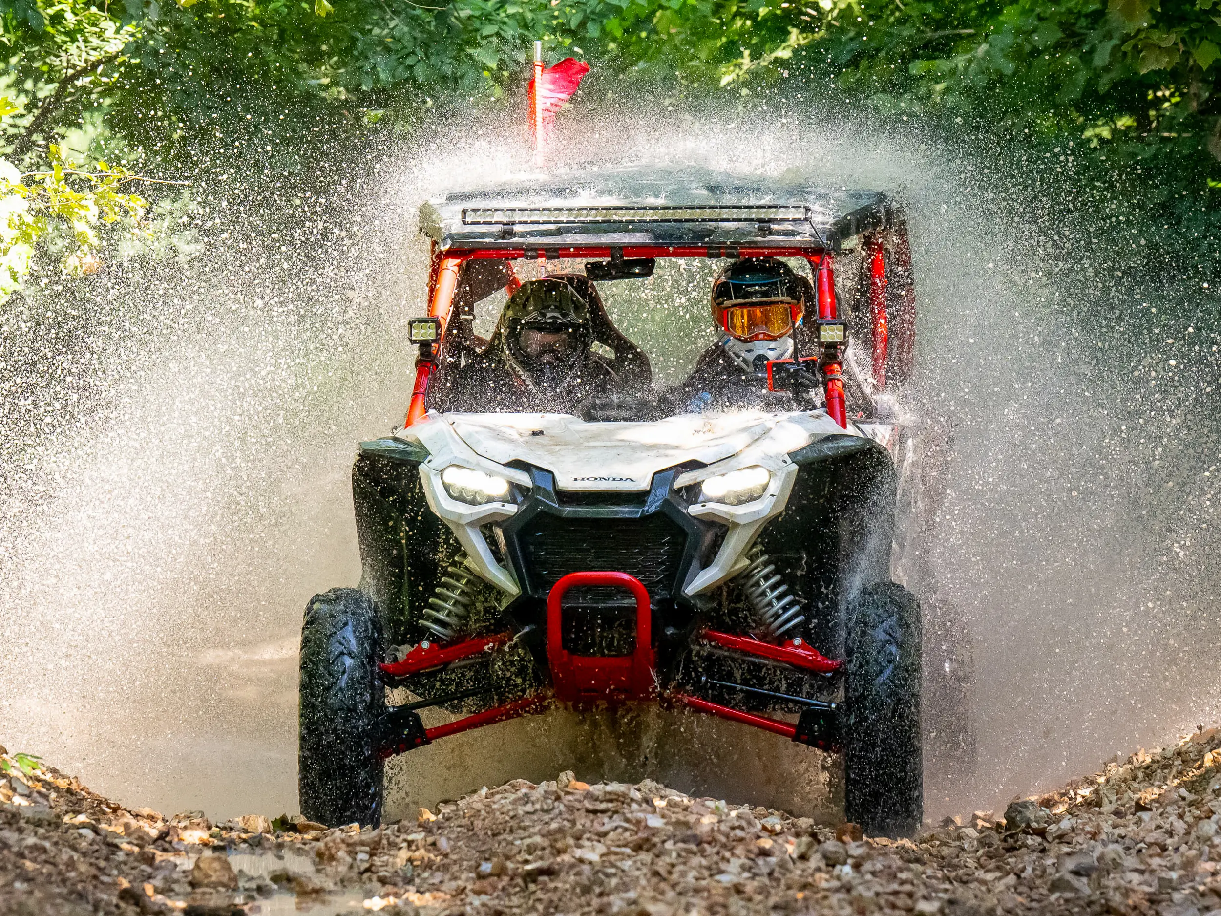 2023 Honda Talon 1000R–4 after a deep water crossing