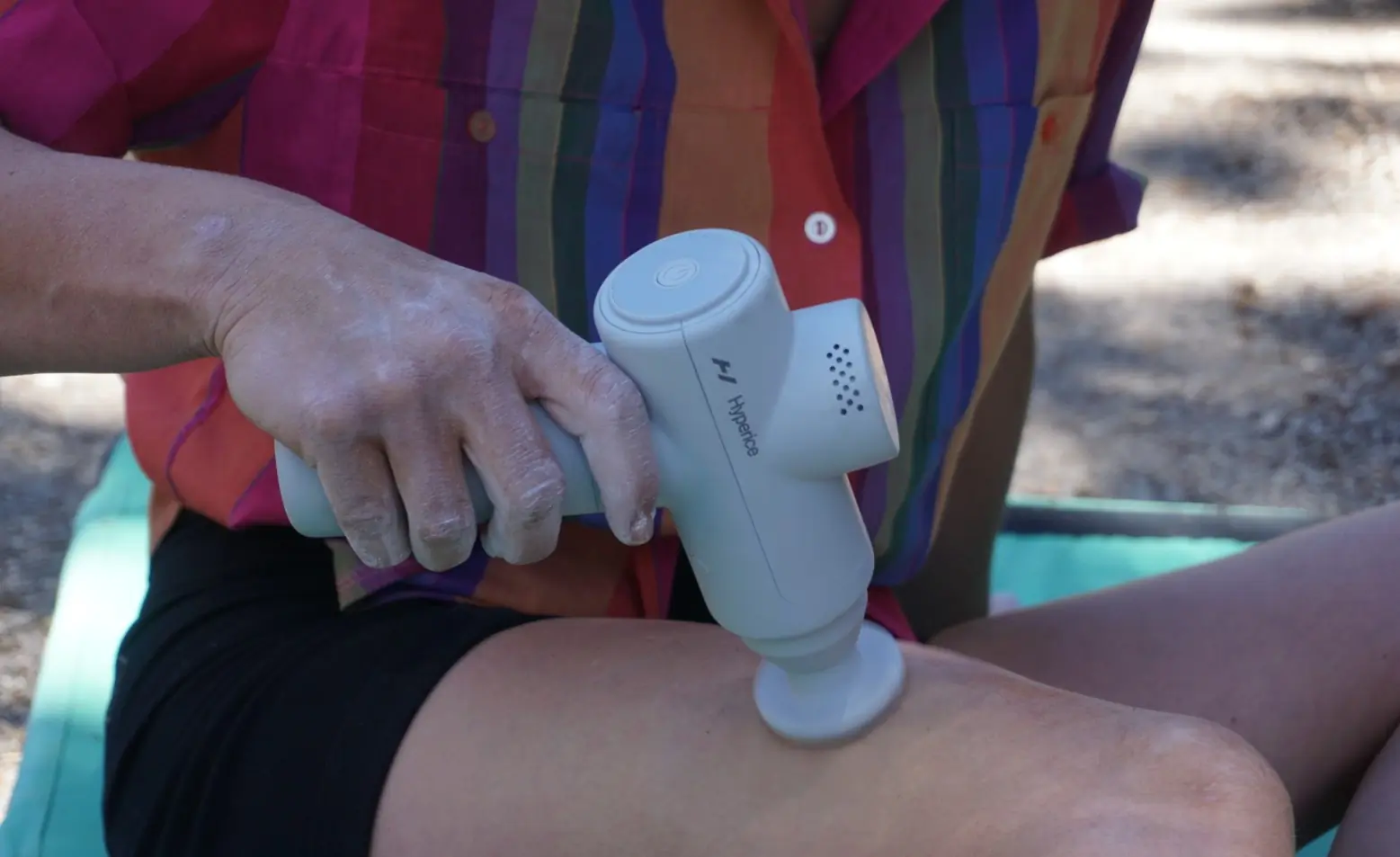 Testing the Hypeice hypervolt go 2