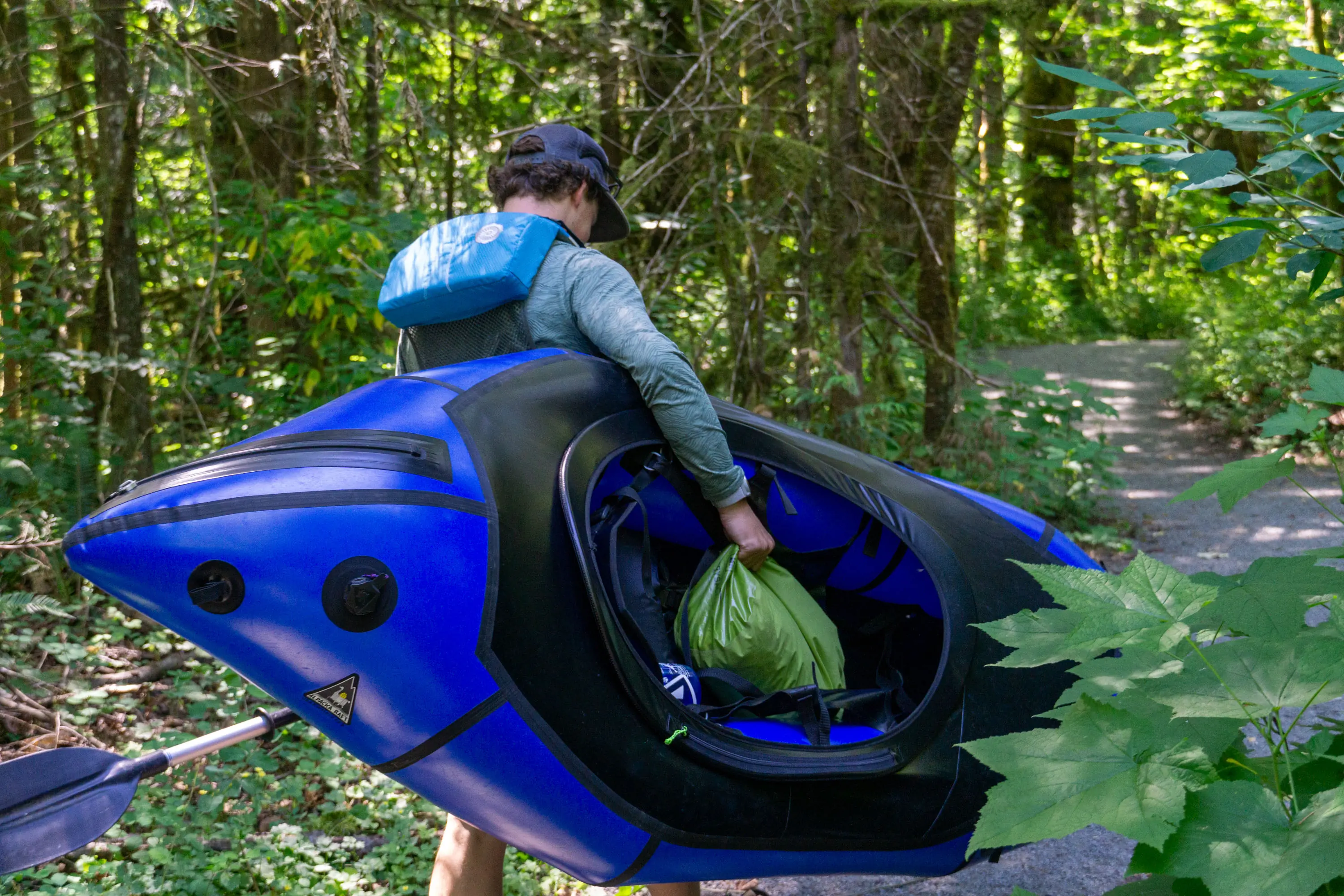 Alpacka Whitewater Refuge Packing In