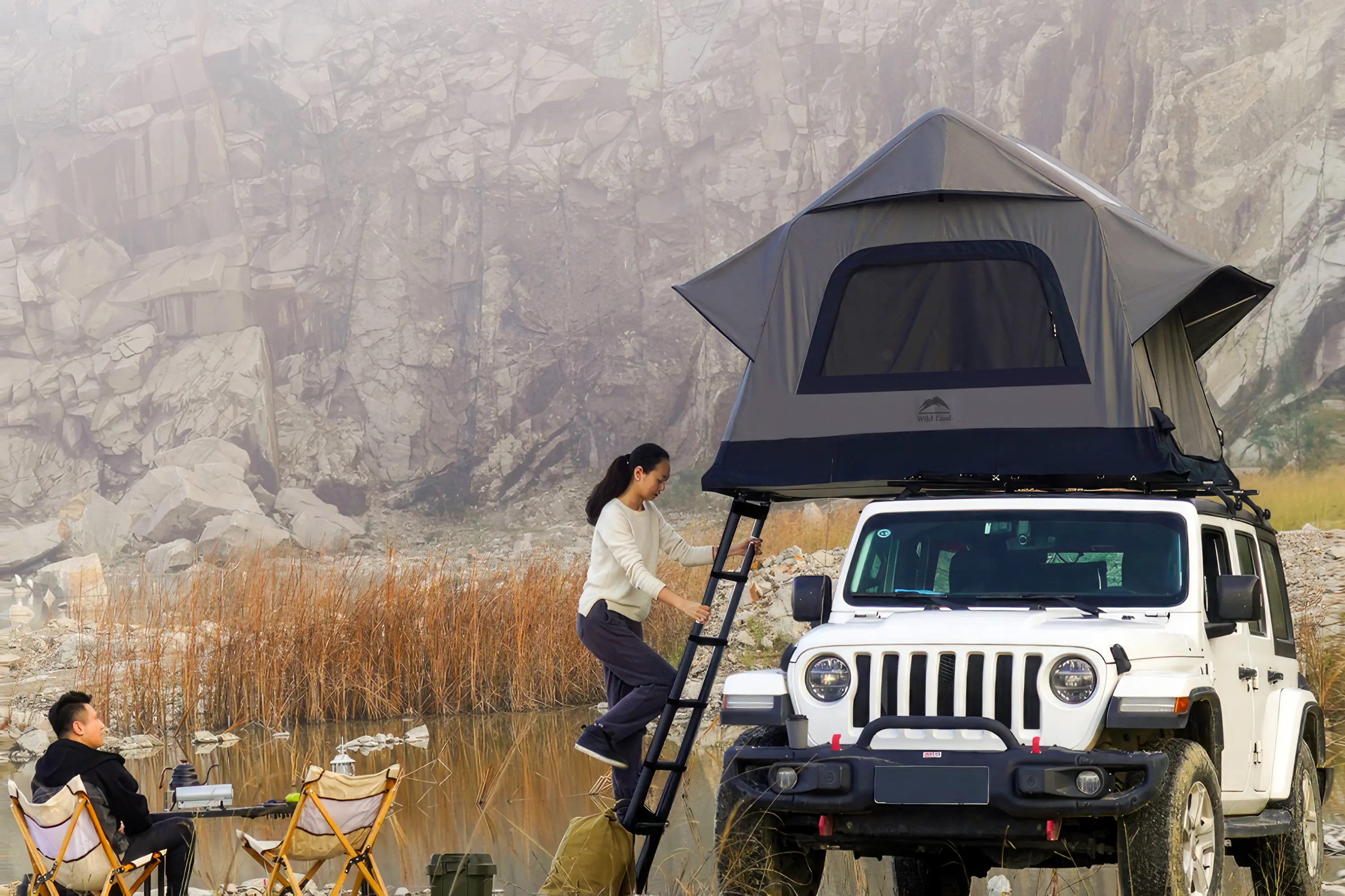 【ラングラー】car tent Jeep Wrangler Rightline Gear SUV Tent (1987-2018 YJ, TJ, JK