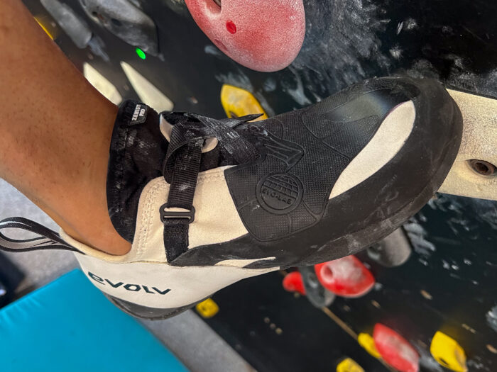 Evolv Zenist Pro on a Moonboard