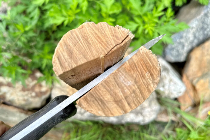 KA-BAR BK72 - knife - testing