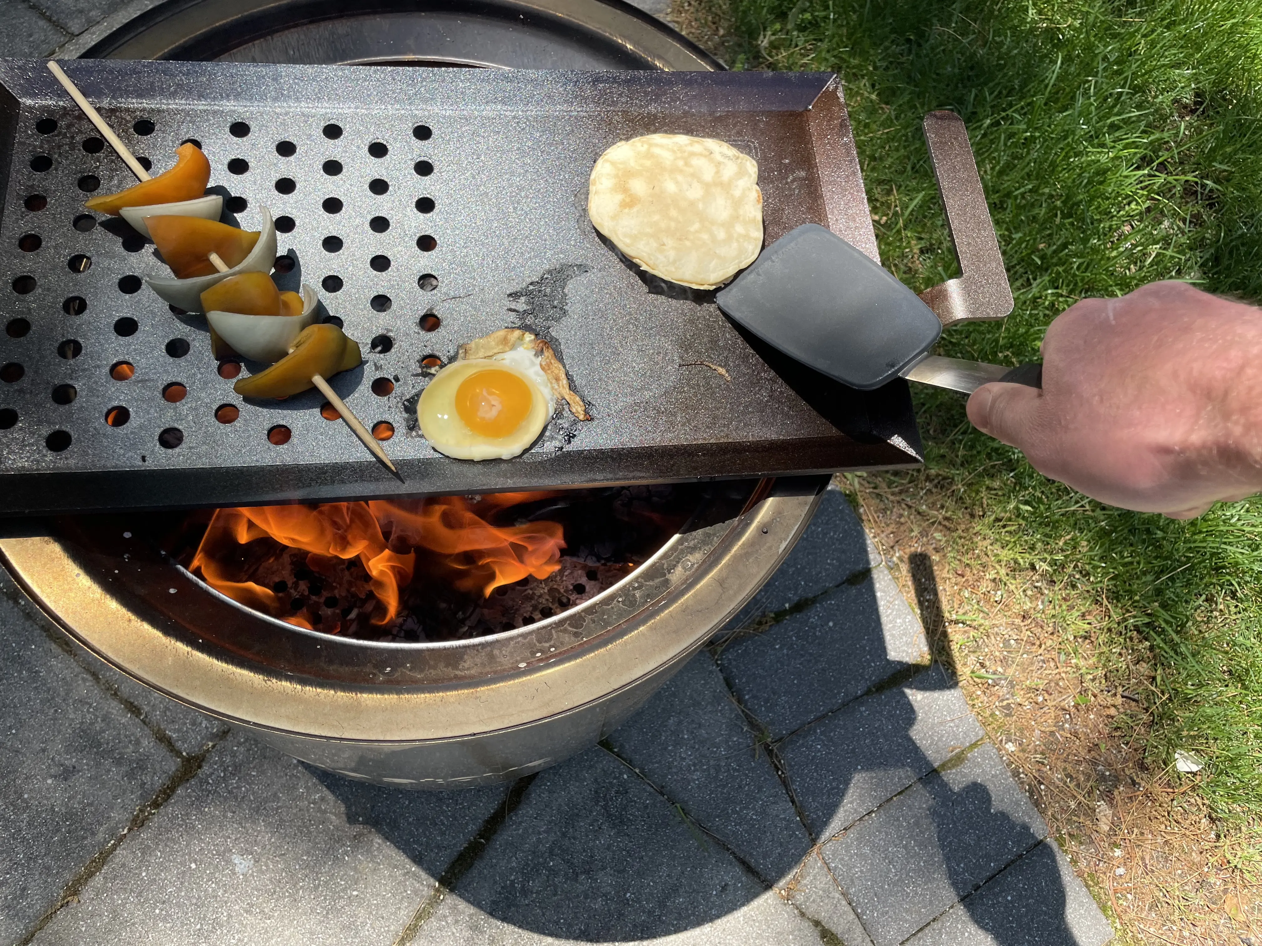 Made In Half Grill Griddle system