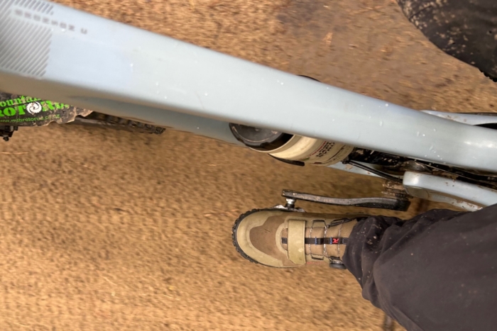 testing the Tallac BOA shoes