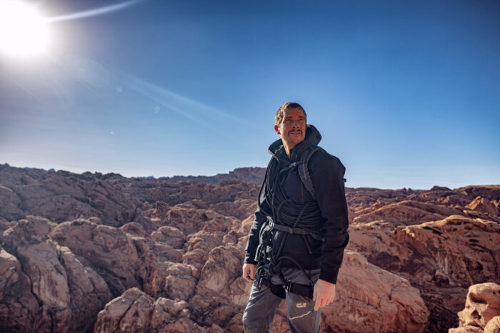 Rita Ora in The Valley Of Fire - Running Wild With Bear Grylls - The Challenge