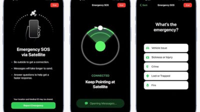 Apple Emergency SOS via Satellite