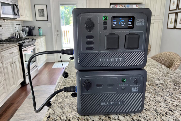 Bluetti AC60 with B80 battery