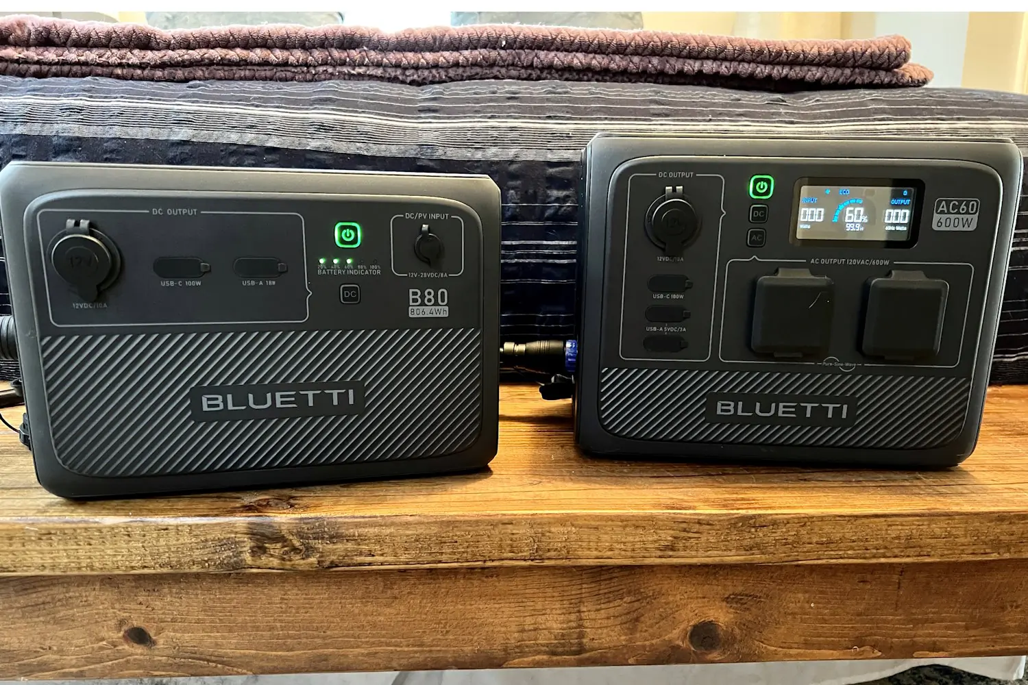 Bluetti Ac60 with B80 battery