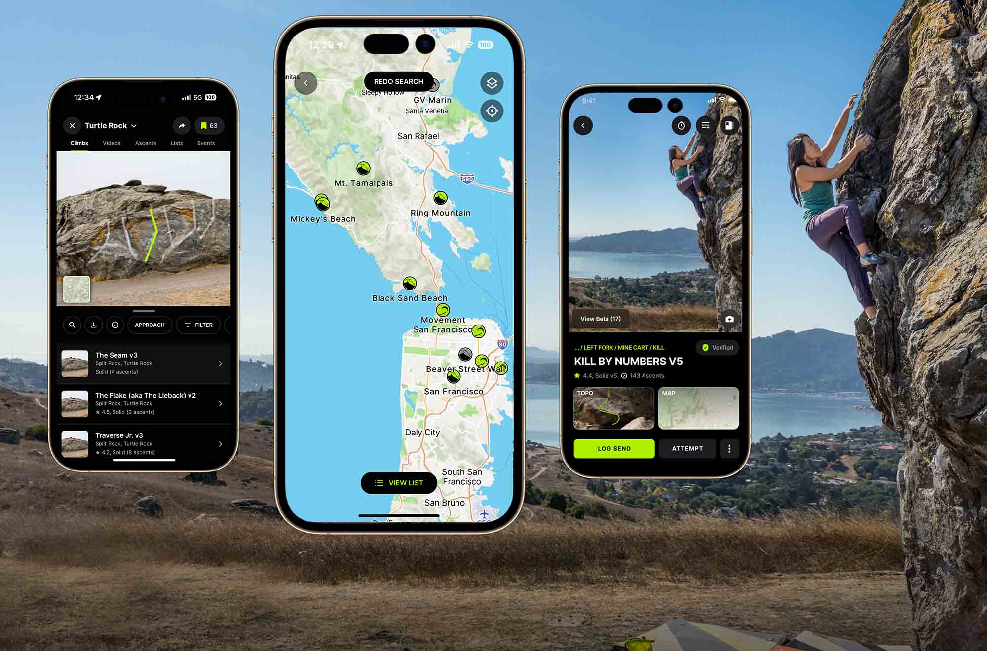 kaya climbing app