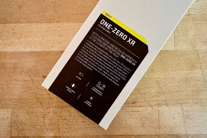 sog - one zero xr - knife - box