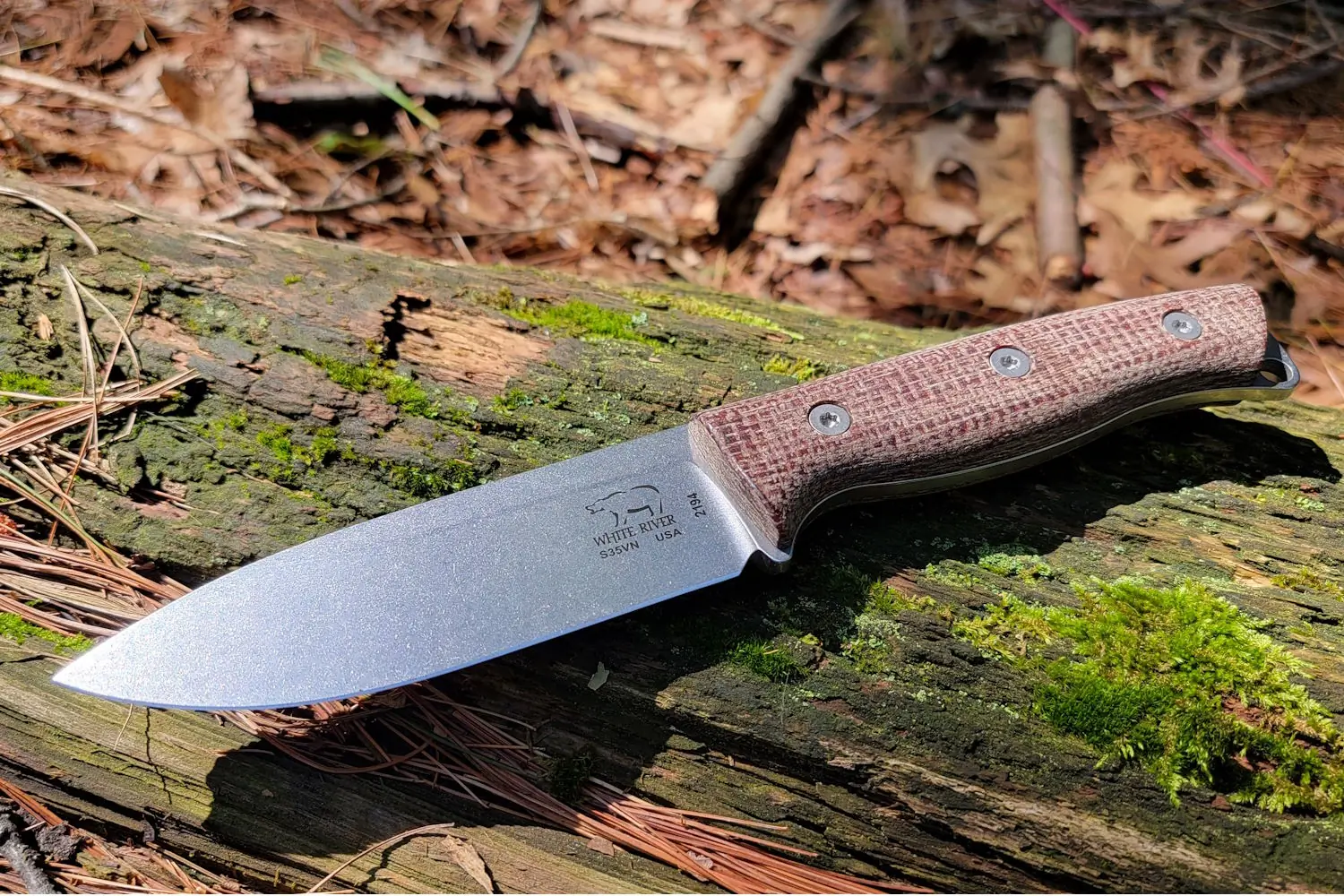 White River Ursus 45 Fixed Blade Knife