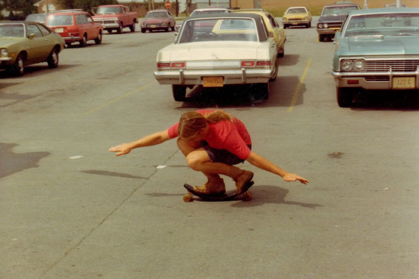 1976 - Mike melted board