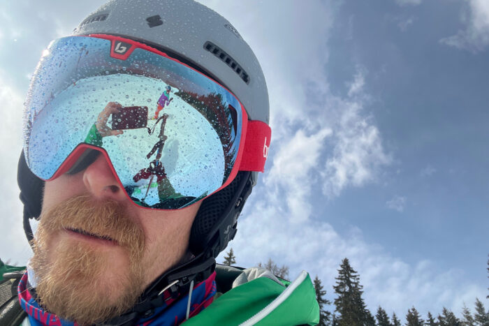 Bollé TORUS NEO goggles with rain drops